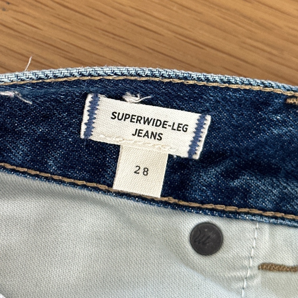 Madewell SuperWide-Leg jeans - Picture 5 of 6